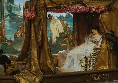 Painting of The Meeting of Antony and Cleopatra by Sir Lawrence Alma Tadema